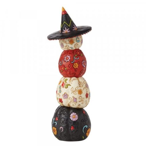 6009509 - Stacked Day of the Dead Pumpkins - Masterpieces.nl
