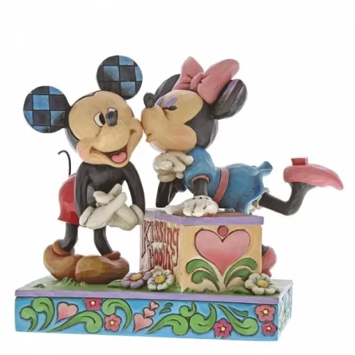 6000970 - Kissing Booth (Mickey Mouse and Minnie Mouse Figurine) - Masterpieces.nl