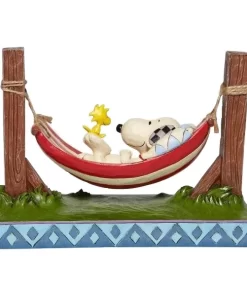 6007939 - Just Hanging Around (Snoopy & Woodstock in Hammock Figurine) - Masterpieces.nl