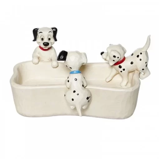 6008060 - Puppy Bowl (101 Dalmatians Bone Shaped Dish) - Masterpieces.nl