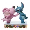 6008980 - Mistletoe Kiss (Stitch and Angel with Mistletoe Figurine) - Masterpieces.nl