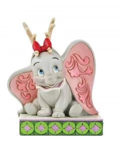 6008985 - Santa's Cheerful Helper (Dumbo as a Reindeer Figurine) - Masterpieces.nl