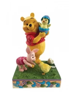 6010103 - A Spring Surprise (Easter Pooh and Piglet Figurine) - Masterpieces.nl