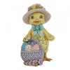 6010276 - Chick with Basket Mini Figurine - Masterpieces.nl