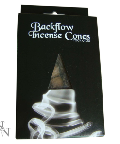 B1449D5 - Backflow Incense Cones (Pack of 20) Jasmine - Masterpieces.nl