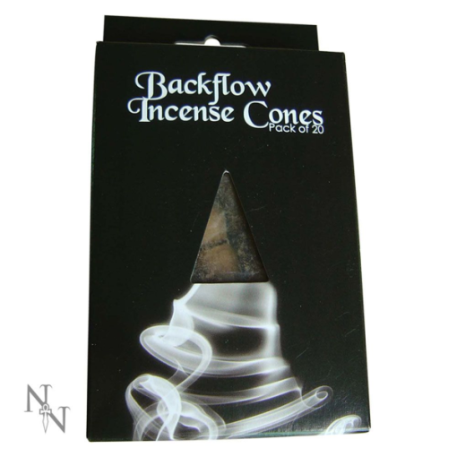 B1449D5 - Backflow Incense Cones (Pack of 20) Jasmine - Masterpieces.nl