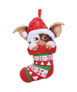 B5588T1 - Gremlins Gizmo in Stocking Hanging Ornament - Masterpieces.nl
