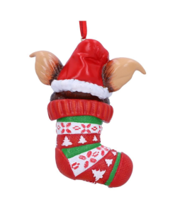 B5588T1 - Gremlins Gizmo in Stocking Hanging Ornament - Masterpieces.nl