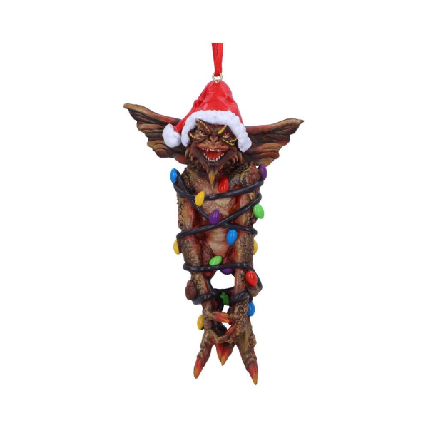 B5592T1 - Gremlins Mohawk in Fairy Lights Hanging Ornament - Masterpieces.nl
