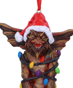 B5592T1 - Gremlins Mohawk in Fairy Lights Hanging Ornament - Masterpieces.nl
