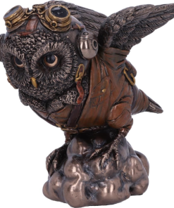 D5511T1 - Learning to Fly Steampunk Owl - Masterpieces.nl