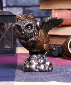 D5511T1 - Learning to Fly Steampunk Owl - Masterpieces.nl