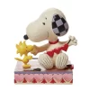 6007937 - Stringing Hearts (Snoopy with Hearts Garland Figurine) - Masterpieces.nl