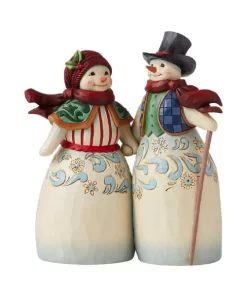 6008920 - Snowman Couple Holding Hands - Masterpieces.nl