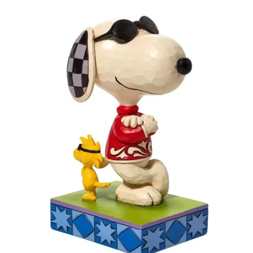 6010115 - Cool Pals (Joe Cool Snoopy and Woodstock Figurine) - Masterpieces.nl