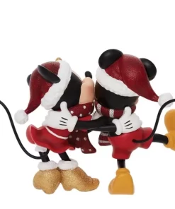 6010733 - Christmas Mickey and Minnie Mouse Figurine - Masterpieces.nl