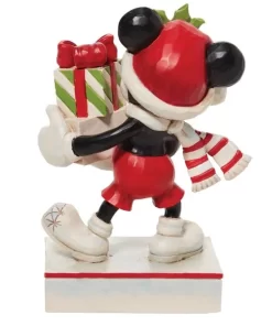 6010869 - Mickey with Stack of Presents Figurine - Masterpieces.nl