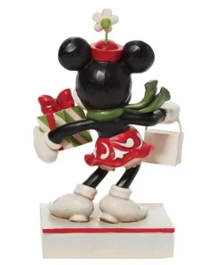 6010870 - Minnie with Bag and Present Figurine - Masterpieces.nl