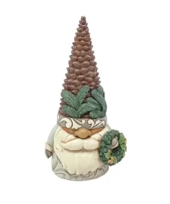 6011624 - Gnome with Pinecone Hat Figurine - Masterpieces.nl