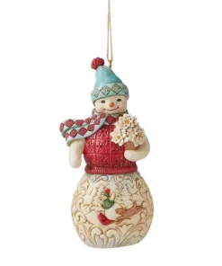 6011691 - Snowman Hanging Ornament - Masterpieces.nl