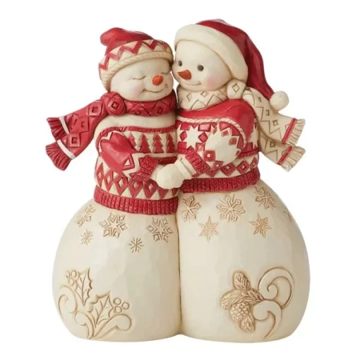 6010834 - Snow Couple Figurine - Masterpieces.nl