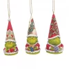 6009537 - Grinch Gnome Hanging Ornament set of 3 - Masterpieces.nl