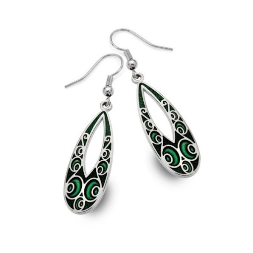7372G - Celtic Coils Green - Masterpieces.nl