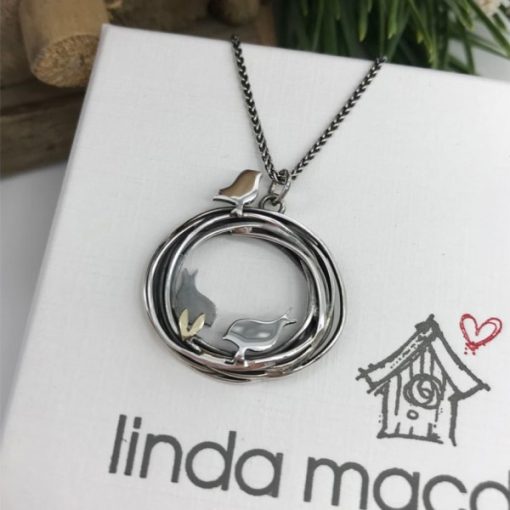 EB3 - Three Little Birds Necklace - Linda Macdonald - Masterpieces.nl