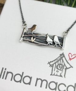 EBF - Three Little Birds Necklace - Linda Macdonald - Masterpieces.nl