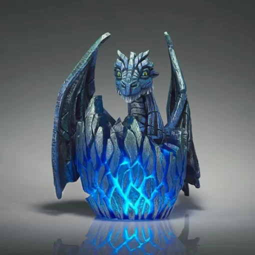 Dragon Egg Illumination (Blue) - EDL01B - Edge Sculpture - Masterpieces.nl