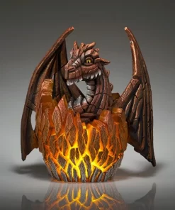 Dragon Egg Illumination (Copper) - EDL01C - Edge Sculpture - Masterpieces.nl