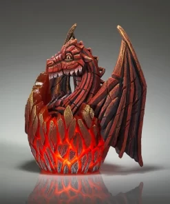 Dragon Egg Illumination (Red) - EDL01R - Edge Sculpture - Masterpieces.nl