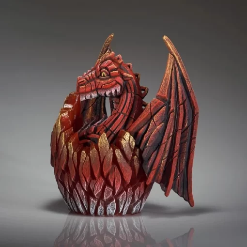 Dragon Egg Illumination (Red) - EDL01R - Edge Sculpture - Masterpieces.nl