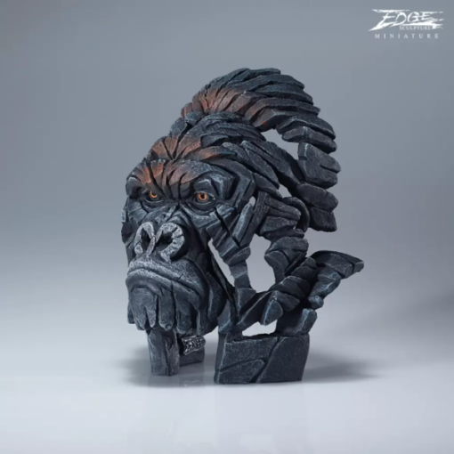 Gorilla Bust Miniature - EDMIN03 - Edge Sculpture - Matt Buckley - Masterpieces.nl