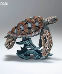 Sea Turtle Miniature - EDMIN06 - Edge Sculpture - Matt Buckley - Masterpieces.nl