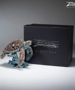 Sea Turtle Miniature - EDMIN06 - Edge Sculpture - Matt Buckley - Masterpieces.nl