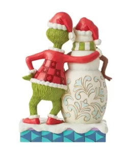 6012695 - The Grinch with Grinchy Snowman - Masterpieces.nl