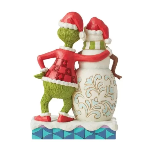 6012695 - The Grinch with Grinchy Snowman - Masterpieces.nl