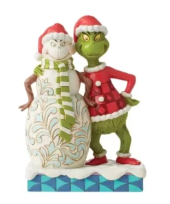 6012695 - The Grinch with Grinchy Snowman - Masterpieces.nl