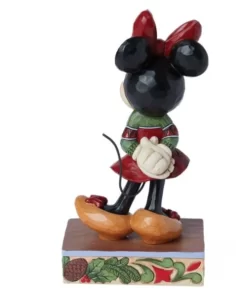 6015003 - Minnie Mouse Christmas Sweater Figurine - Disney Jim Shore - Masterpieces.nl