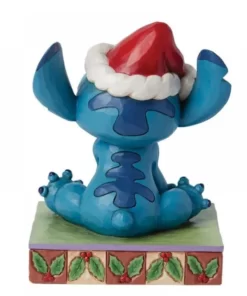 6015007 - Santa Stitch with Scrump Figurine - Disney Jim Shore - Masterpieces.nl