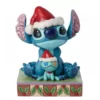 6015007 - Santa Stitch with Scrump Figurine - Disney Jim Shore - Masterpieces.nl