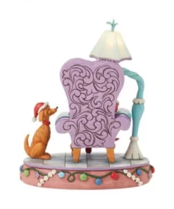 6015213 - Grinch in a Large Chair (Light-Up Figurine) - Masterpieces.nl