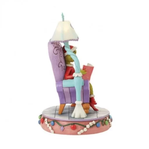 6015213 - Grinch in a Large Chair (Light-Up Figurine) - Masterpieces.nl