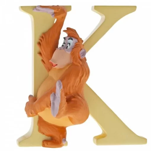 A29556 - "K" - King Louie - Disney Jim Shore - Masterpieces.nl