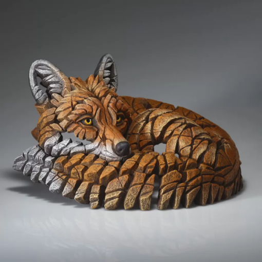 Curled Up Fox - ED49 - Edge Sculpture - Masterpieces - Masterpieces.nl