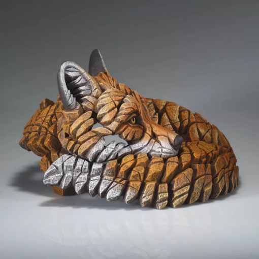 Curled Up Fox - ED49 - Edge Sculpture - Masterpieces - Masterpieces.nl