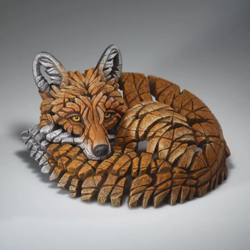 Curled Up Fox - ED49 - Edge Sculpture - Masterpieces - Masterpieces.nl