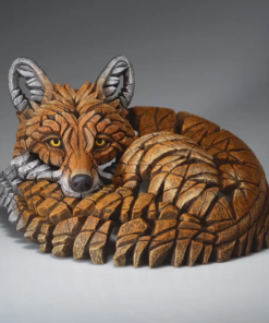 Curled Up Fox - ED49 - Edge Sculpture - Masterpieces - Masterpieces.nl