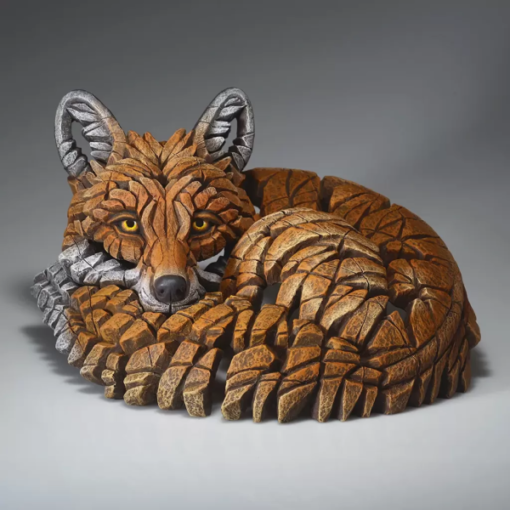 Curled Up Fox - ED49 - Edge Sculpture - Masterpieces - Masterpieces.nl